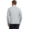 imageIZOD Mens Performance Comfort Quarter Zip Long Sleeve ShirtSmoked Pearl