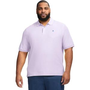 imageIZOD Mens Big and Tall Advantage Performance Short Sleeve Polo ShirtViola