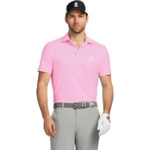 imageIZOD Mens Swingflex Performance Mesh PoloPrism Pink
