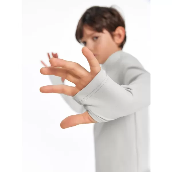 Boys Athletic Dry Fit Shirts Cooling Performance Long Sleeve Tshirts 4-14 years