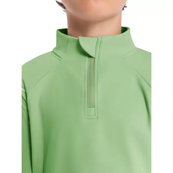 Boys Athletic Dry Fit Shirts Cooling Performance Long Sleeve Tshirts 4-14 years