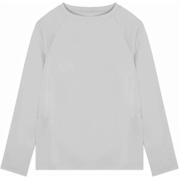 Boys Long Sleeve Athletic Shirts Kids Quick Dry Thumb Hole T-Shirts Tops with Pockets 4-14 Years