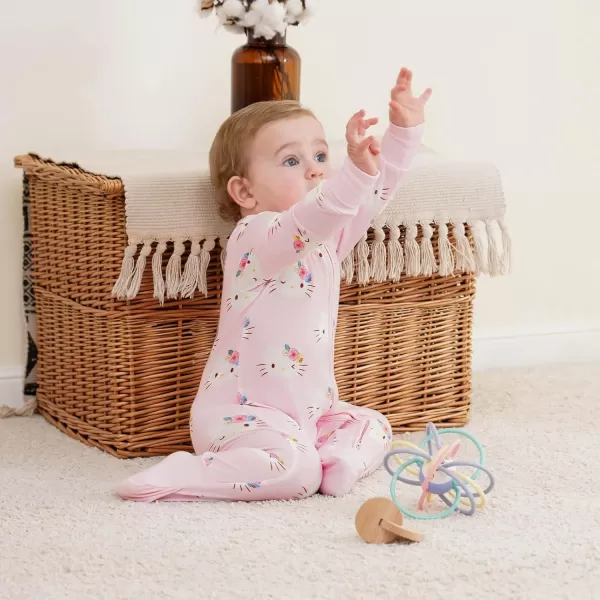 Haloumoning Baby Girl Clothes Long Sleeve Romper Zipper Bodysuit Jumpsuit One Piece Outfits 3-12 Months