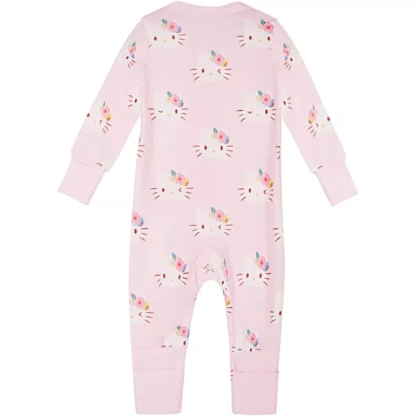 Haloumoning Baby Girl Clothes Long Sleeve Romper Zipper Bodysuit Jumpsuit One Piece Outfits 3-12 Months