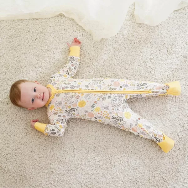 Haloumoning Baby Girl Clothes Long Sleeve Romper Zipper Bodysuit Jumpsuit One Piece Outfits 3-12 Months