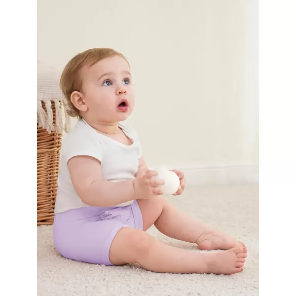 Haloumoning Baby Girl Ruffle Soft Cotton Bloomers Shorts 3-12 Months