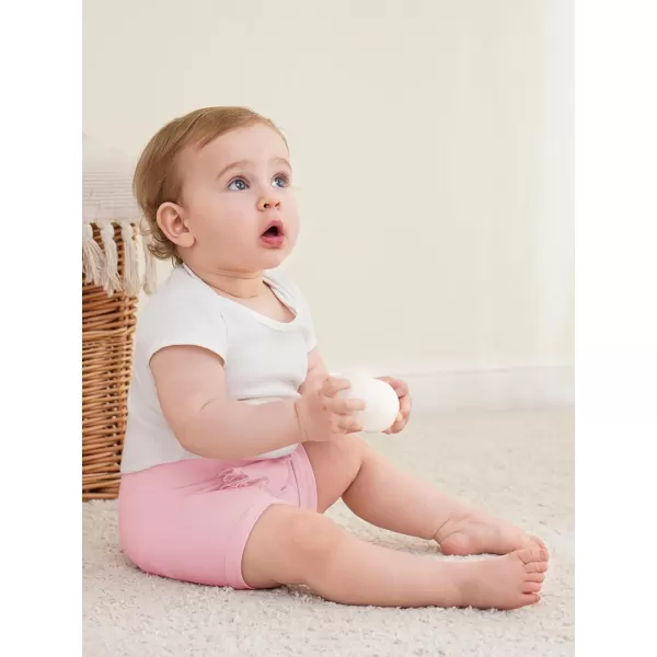 Haloumoning Baby Girl Ruffle Soft Cotton Bloomers Shorts 3-12 Months