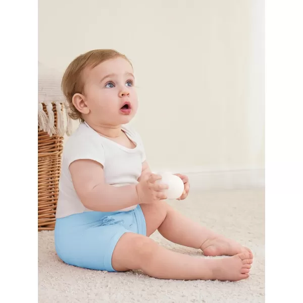Haloumoning Baby Girl Ruffle Soft Cotton Bloomers Shorts 3-12 Months