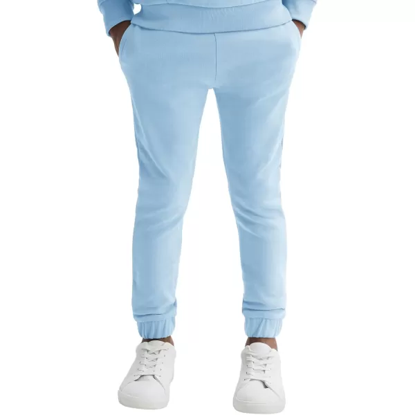 Haloumoning Boys 2 Piece Outfits Sweatsuits Long Sleeve Pullover Hoodie and Sweatpants Tracksuit Set 5-14 Years