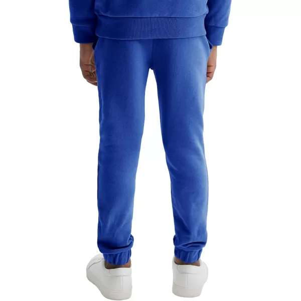 Haloumoning Boys 2 Piece Outfits Sweatsuits Long Sleeve Pullover Hoodie and Sweatpants Tracksuit Set 5-14 Years