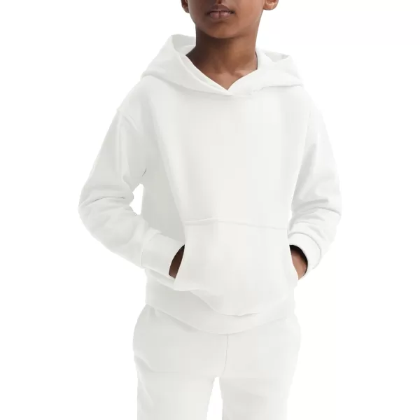 Haloumoning Boys 2 Piece Outfits Sweatsuits Long Sleeve Pullover Hoodie and Sweatpants Tracksuit Set 5-14 Years
