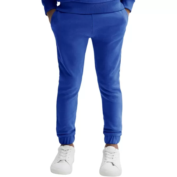 Haloumoning Boys 2 Piece Outfits Sweatsuits Long Sleeve Pullover Hoodie and Sweatpants Tracksuit Set 5-14 Years