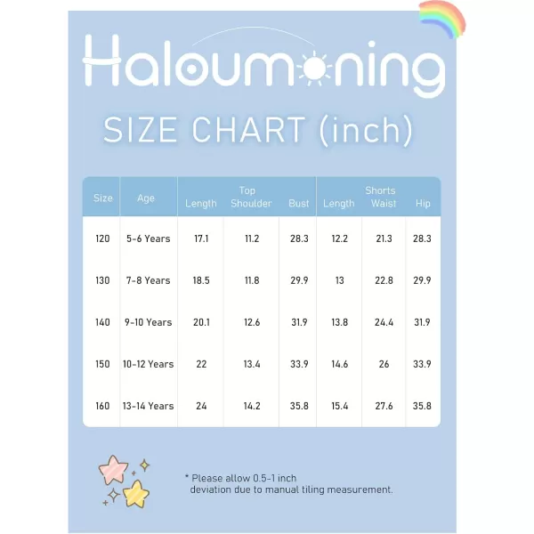 Haloumoning Boys 2 Piece Short Sets Tracksuit Quarter Zip T Shirts and Elastic Waist Shorts 5-14 Years