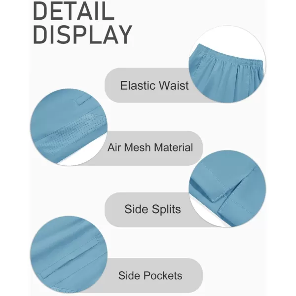 Haloumoning Boys Athletic Shorts Quick Dry Kids Summer Casual Elastic Waist Basketball Shorts with Pockets 5-14 Years