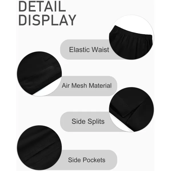 Haloumoning Boys Athletic Shorts Quick Dry Kids Summer Casual Elastic Waist Basketball Shorts with Pockets 5-14 Years