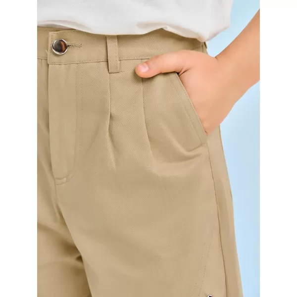 Haloumoning Boys Fashion Riveted Bermuda Shorts 4-14 Years