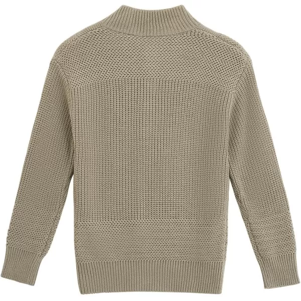 Haloumoning Boys Henley Sweater Shirt Kids Fashion Long Sleeve Knit Pullover Clothes 5-14 Years