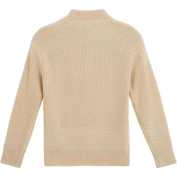 Haloumoning Boys Henley Sweater Shirt Kids Fashion Long Sleeve Knit Pullover Clothes 5-14 Years