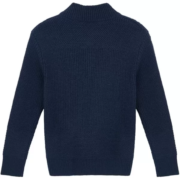 Haloumoning Boys Henley Sweater Shirt Kids Fashion Long Sleeve Knit Pullover Clothes 5-14 Years