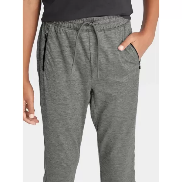 Haloumoning Boys Jogger Sweatpants Kids Athletic Elastic Waist Drawstring Track Pants with Pockets 5-14 Years