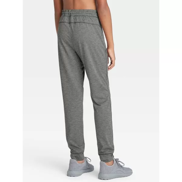 Haloumoning Boys Jogger Sweatpants Kids Athletic Elastic Waist Drawstring Track Pants with Pockets 5-14 Years