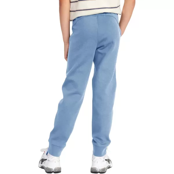 Haloumoning Boys Sweatpants Kids Elastic Waist Joggers Athletic Pants with Zipper Pockets 5-14 Years