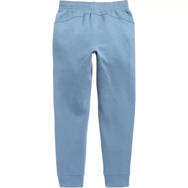 Haloumoning Boys Sweatpants Kids Elastic Waist Joggers Athletic Pants with Zipper Pockets 5-14 Years
