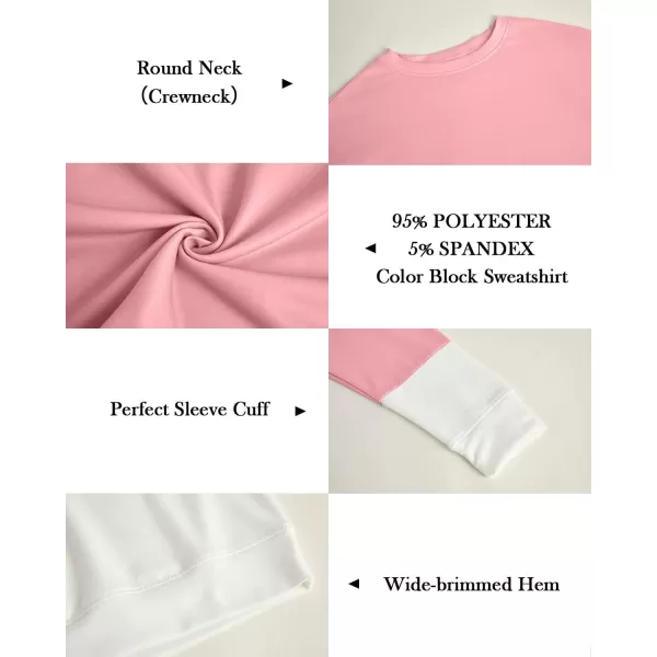 Haloumoning Girls Striped Color Block Sweatshirts Kids Tie Dye Crewneck Long Sleeve Pullover Tops 4-15 Years