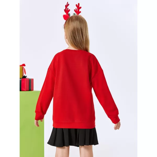 Haloumoning Girls Striped Color Block Sweatshirts Kids Tie Dye Crewneck Long Sleeve Pullover Tops 4-15 Years