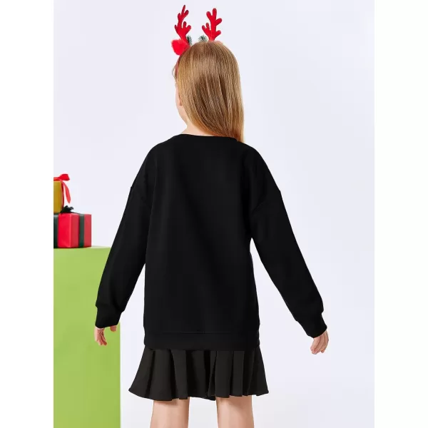 Haloumoning Girls Striped Color Block Sweatshirts Kids Tie Dye Crewneck Long Sleeve Pullover Tops 4-15 Years