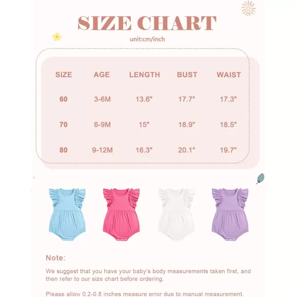 Haloumoning Newborn Baby Girl Clothes Summer Cute Bubble Romper Bodysuit Infant Outfits