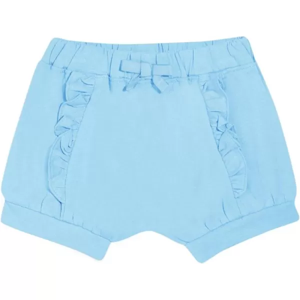 Haloumoning Baby Girl Ruffle Soft Cotton Bloomers Shorts 3-12 Months