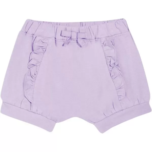 Haloumoning Baby Girl Ruffle Soft Cotton Bloomers Shorts 3-12 Months