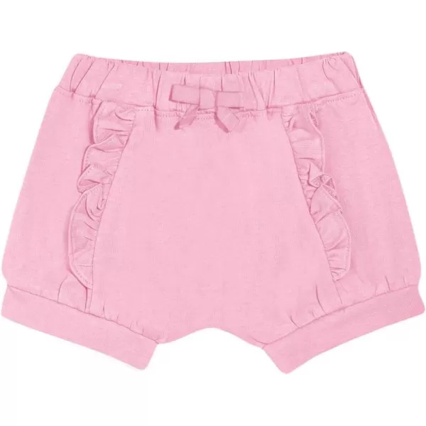 Haloumoning Baby Girl Ruffle Soft Cotton Bloomers Shorts 3-12 Months