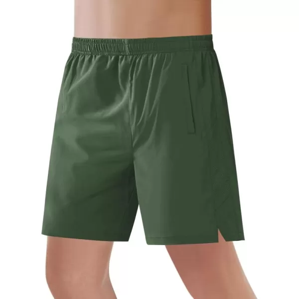 Haloumoning Boys Athletic Shorts Quick Dry Kids Summer Casual Elastic Waist Basketball Shorts with Pockets 5-14 Years