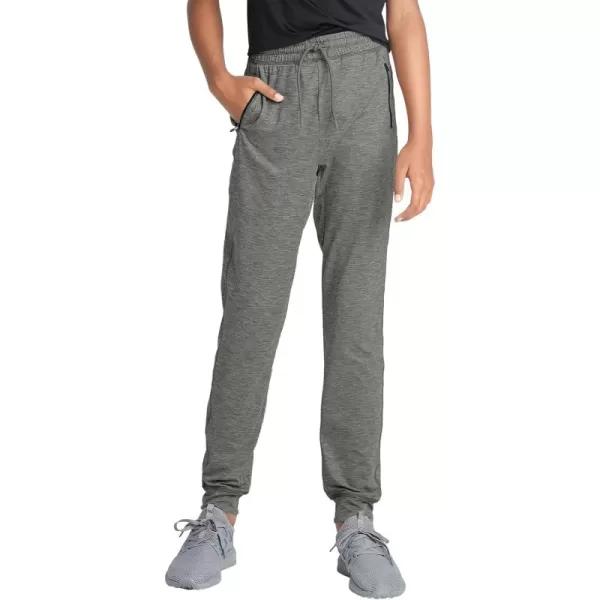 Haloumoning Boys Jogger Sweatpants Kids Athletic Elastic Waist Drawstring Track Pants with Pockets 5-14 Years