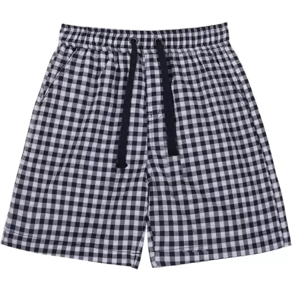 Haloumoning Boys Shorts Summer Casual Drawstring High Waisted Shorts with Pockets 5-14 Years