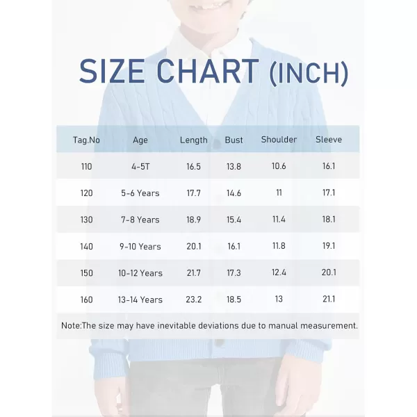 Haloumoning Boys Casual Pullover Sweaters Kids Chunky Crewneck Waffle Knit Jumper Tops 4-14 years