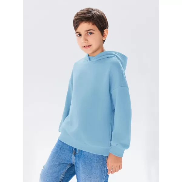 Haloumoning Boys Oversized Fleece Hoodies Kids Fashion Hooded Sweatshirts with Pockets 5-14 Years