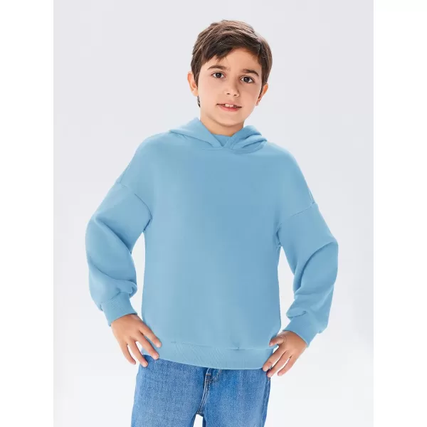 Haloumoning Boys Oversized Fleece Hoodies Kids Fashion Hooded Sweatshirts with Pockets 5-14 Years