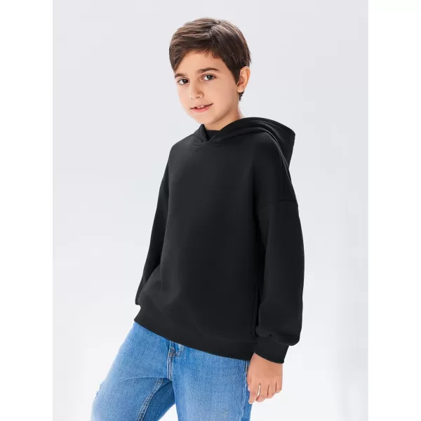 Haloumoning Boys Oversized Fleece Hoodies Kids Fashion Hooded Sweatshirts with Pockets 5-14 Years