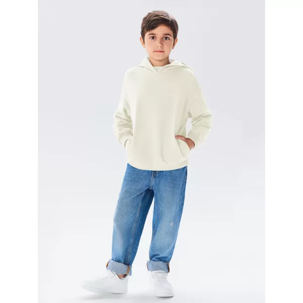 Haloumoning Boys Oversized Fleece Hoodies Kids Fashion Hooded Sweatshirts with Pockets 5-14 Years