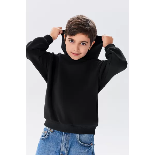 Haloumoning Boys Oversized Fleece Hoodies Kids Fashion Hooded Sweatshirts with Pockets 5-14 Years