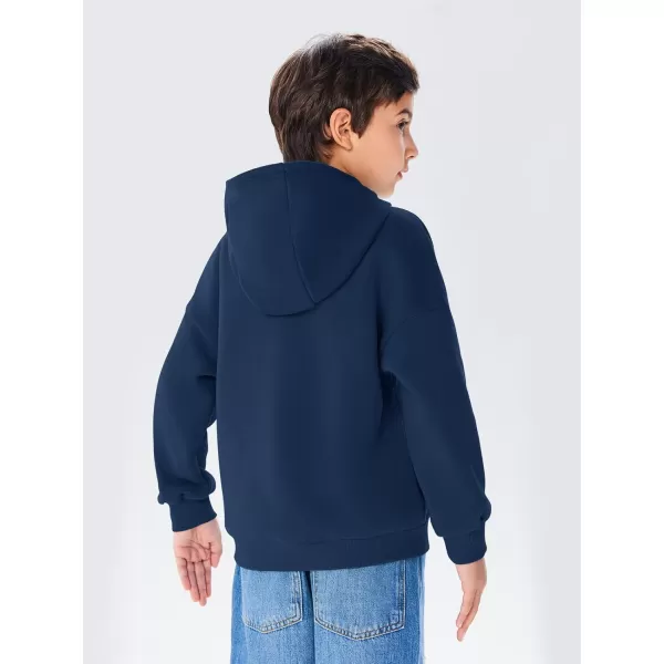 Haloumoning Boys Oversized Fleece Hoodies Kids Fashion Hooded Sweatshirts with Pockets 5-14 Years