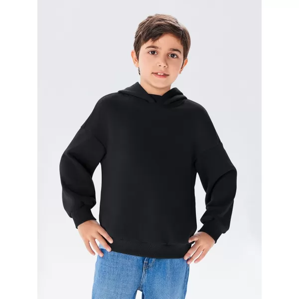 Haloumoning Boys Oversized Fleece Hoodies Kids Fashion Hooded Sweatshirts with Pockets 5-14 Years