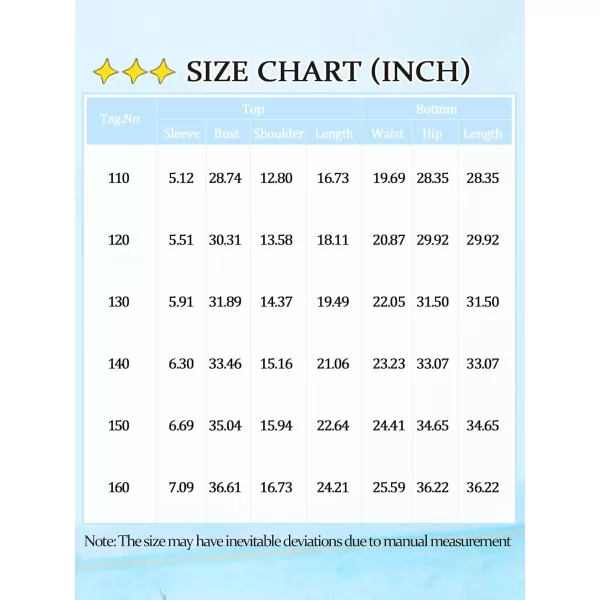 Haloumoning Girls' 2 Piece Clothing Sets Summer Short Sleeve Button Down T Shirt and Shorts Sweatsuits for 5-14 Years