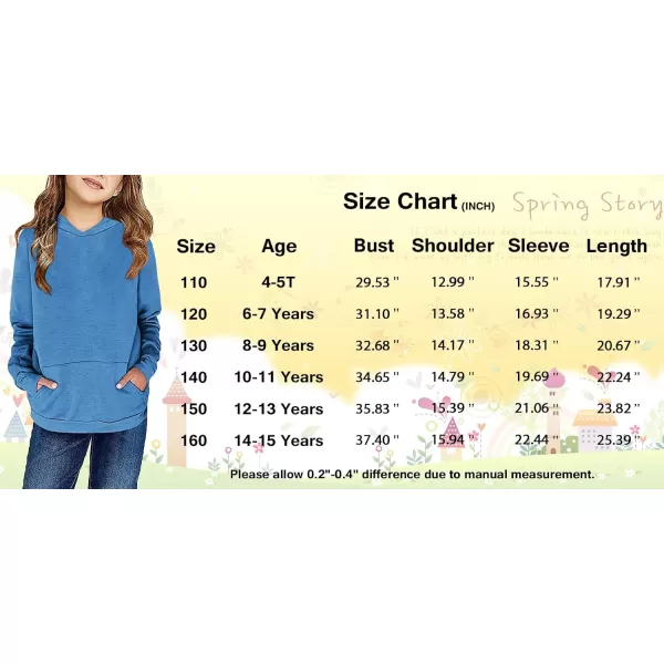 Haloumoning Kids Girls Fleece Pullover Hoodies Cute Leopard Printed Hooded Sweatshirts with Pockets 4-15 Years