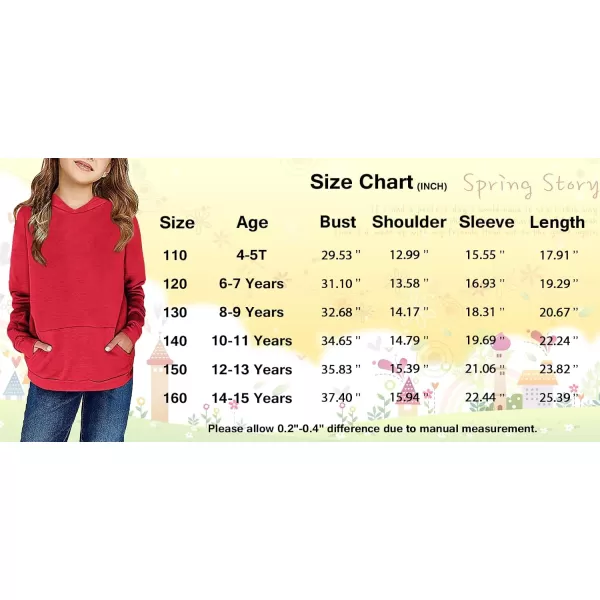 Haloumoning Kids Girls Fleece Pullover Hoodies Cute Leopard Printed Hooded Sweatshirts with Pockets 4-15 Years