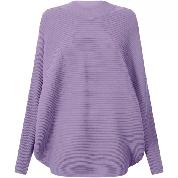 Girls Oversized Sweater Kids Fashion Batwing Sleeve Ribbed Knit Pullover Tops 5-14 Years