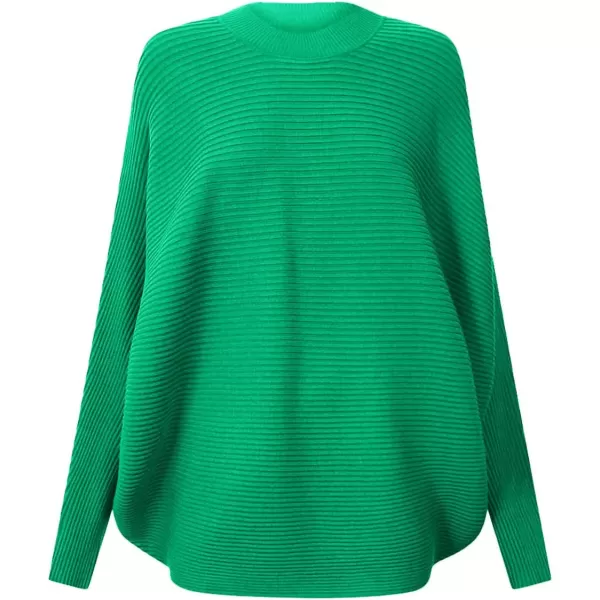 Girls Oversized Sweater Kids Fashion Batwing Sleeve Ribbed Knit Pullover Tops 5-14 Years